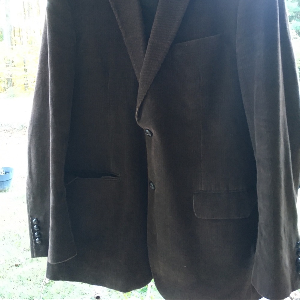 Men’s Dockers 44L deep brown blazer